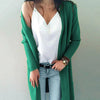 Cardigan long femme chic en tricot léger - couche polyvalente pour un style toute l'année