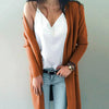 Cardigan long femme chic en tricot léger - couche polyvalente pour un style toute l'année