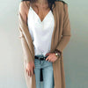 Cardigan long femme chic en tricot léger - couche polyvalente pour un style toute l'année