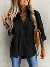 Chemise casual femme légère à manches longues - un incontournable de tous les jours pour les femmes élégantes
