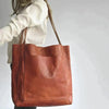 Sac fourre-tout en cuir - grand sac à main pour toutes les occasions