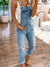Salopette en denim - overalls décontractés à la mode pour femmes