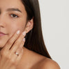 Set de 3 bagues - magnifiques bagues en or tri-couleur pour femmes