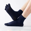 Set de 5 paires de chaussettes orteils - chaussettes en coton pour dames