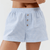 Shorts d'été légers à rayures pour femme - coupe décontractée et entretien facile
