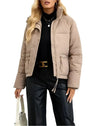 Veste puffer femme - manteau matelassé léger pour un style chic en hiver