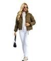Veste puffer femme - manteau matelassé léger pour un style chic en hiver