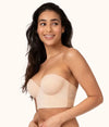 Soutien-gorge push-up sans bretelles - sous-vêtement agréable pour un soutien optimal