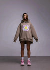 Sweat à capuche oversize avec motif canard - sweat décontracté pour femmes