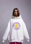 Sweat à capuche oversize avec motif canard - sweat décontracté pour femmes