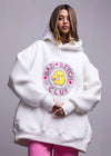 Sweat à capuche oversize avec motif canard - sweat décontracté pour femmes