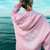 Sweat à capuche - pull décontracté féminin avec message inspirant