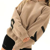 Sweat à capuche surdimensionné - chic et décontracté