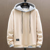 Sweat à capuche tendance bicolore pour femmes