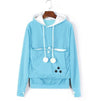 Sweat-shirt à capuche avec poche pour chiot - haut tendance pour femmes