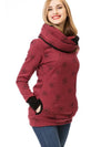 Sweat-shirt de maternité - sweat chic pour l'allaitement avec poche