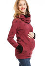 Sweat-shirt de maternité - sweat chic pour l'allaitement avec poche