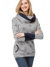 Sweat-shirt de maternité - sweat chic pour l'allaitement avec poche
