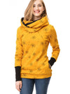 Sweat-shirt de maternité - sweat chic pour l'allaitement avec poche