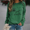 Sweatshirt - haut décontracté pour femmes avec imprimé pissenlit