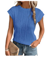Top à plis chic - blouse élégante pour femmes