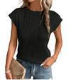 Top à plis chic - blouse élégante pour femmes