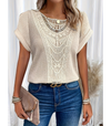 Top en crochet pour femmes - design élaboré pour une élégance décontractée