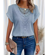 Top en crochet pour femmes - design élaboré pour une élégance décontractée