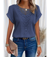 Top en crochet pour femmes - design élaboré pour une élégance décontractée