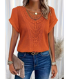 Top en crochet pour femmes - design élaboré pour une élégance décontractée