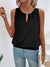 Top sans manches - blouse élégante pour femmes avec détail en clé