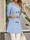 Trench-coat - design élégant à double boutonnage pour dames