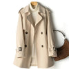 Trench coat - élégant manteau double boutonnage pour femmes