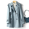 Trench coat - élégant manteau double boutonnage pour femmes