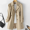 Trench-coat - manteau élégant pour femmes à double boutonnage