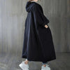 Trench coat - manteau trench oversized à capuche pour femmes