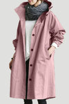 Trench-coat résistant à l'eau - manteau de pluie élégant pour dames