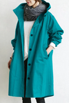 Trench-coat résistant à l'eau - manteau de pluie élégant pour dames
