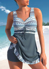 Robe de bain élégante pour femmes avec bretelles ajustables - maillot d'été flatteur