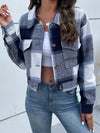 Chemise-vestes à carreaux pour femmes - un outerwear cropped tendance