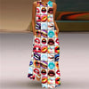 Robe maxi florale pour femmes - tenue d'été vibrante et légère pour les garden parties et sorties décontractées