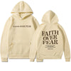 Sweat à capuche - hoodie inspirant pour femmes avec message de foi