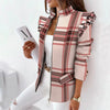 Veste zippée pour femmes - casual tendance avec motifs et détails volants
