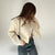Veste bomber cropped pour femme - un extérieur stylé à boutons