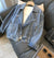 Veste en denim - veste biker cropped bleue tendance pour femmes