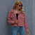 Veste en velours côtelé - chemise oversize tendance pour femmes