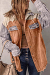 Veste en velours côtelé - outerwear rétro stylé pour femmes
