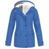 Veste imperméable doublée en polaire - vêtement d'extérieur féminin pratique