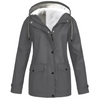 Veste imperméable doublée en polaire - vêtement d'extérieur féminin pratique