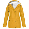 Veste imperméable doublée en polaire - vêtement d'extérieur féminin pratique